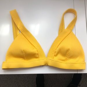 Hollister triangle bikini top
